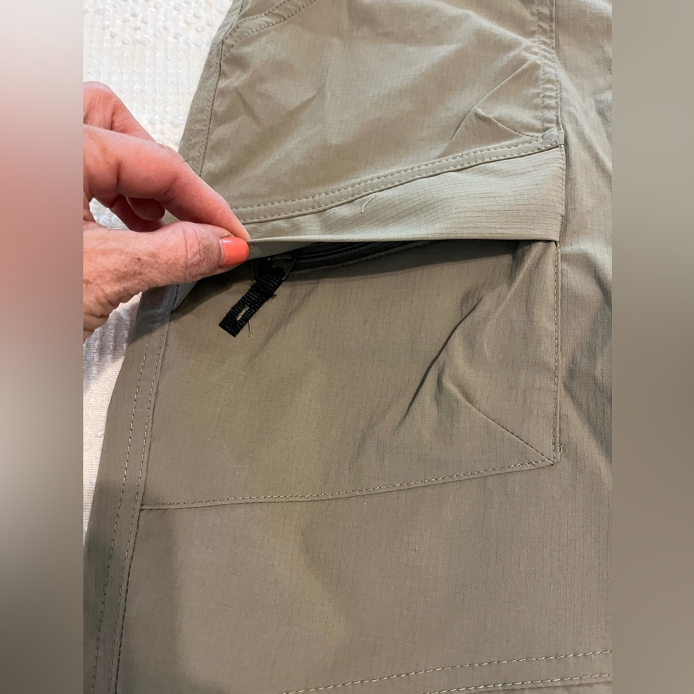 Columbia W Kestrel Trail II Women’s Capris, Size 4, Beige, NWT, OmniShield - Picture 2 of 16